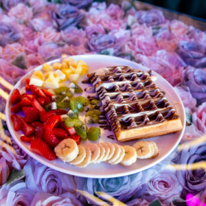 Plain Fruit Waffles