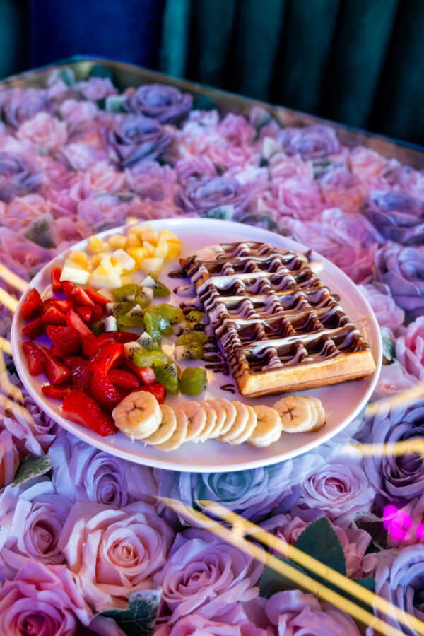 Plain Fruit Waffles
